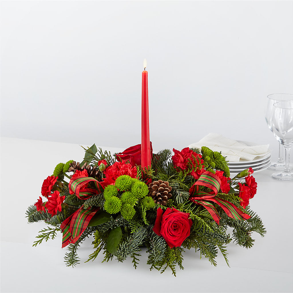 By the Candlelight Centerpiece – Deux Gars Des Fleurs, Sorel PQ