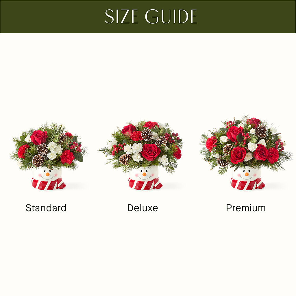 Jolly Snowman Bouquet – Deux Gars Des Fleurs, Sorel PQ