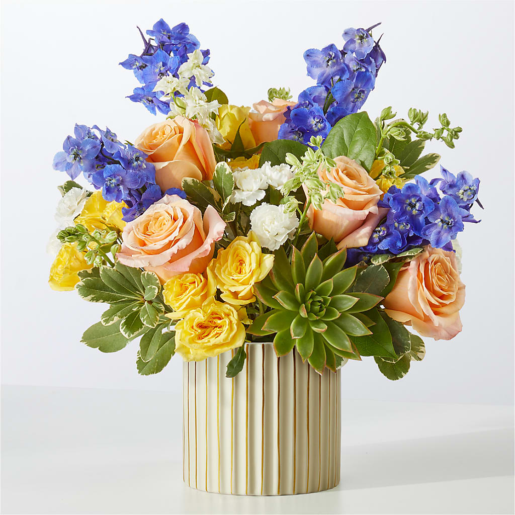 Cobalt Reverie Bouquet – Deux Gars Des Fleurs, Sorel PQ