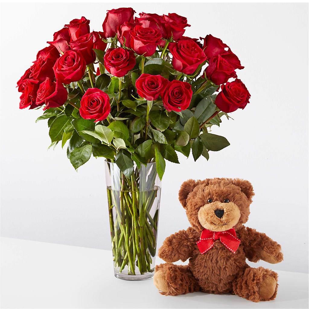 Romantic Long Stem Red Rose Bouquet Bundles – Deux Gars Des Fleurs, Sorel PQ