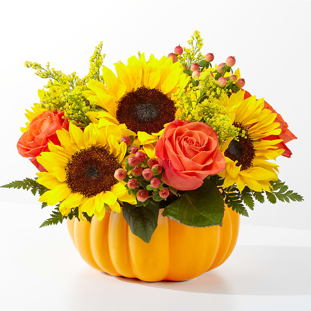 Pick of the Patch Pumpkin Bouquet – Deux Gars Des Fleurs, Sorel PQ