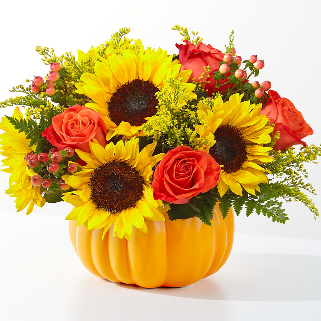 Pick of the Patch Pumpkin Bouquet – Deux Gars Des Fleurs, Sorel PQ