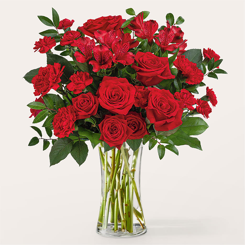 Brilliant Ruby Bouquet – Deux Gars Des Fleurs, Sorel PQ
