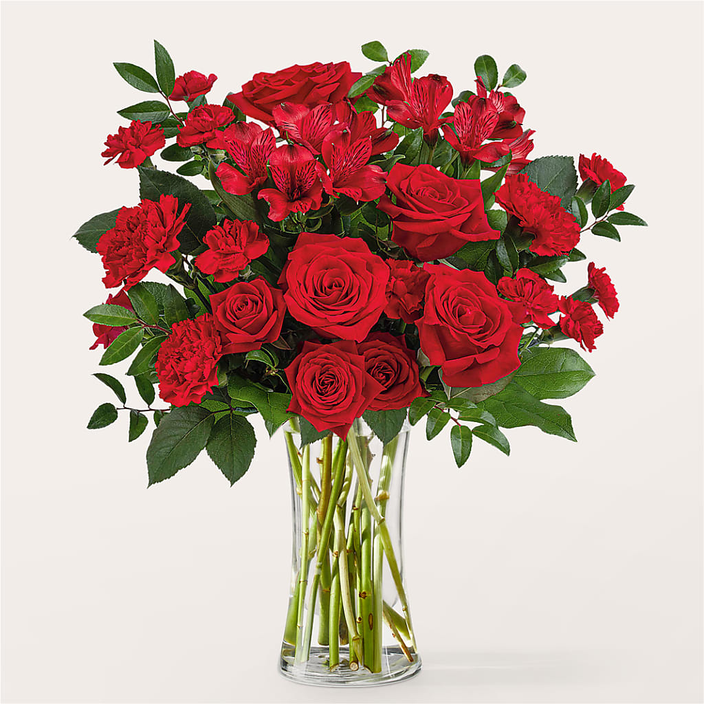 Brilliant Ruby Bouquet – Deux Gars Des Fleurs, Sorel PQ