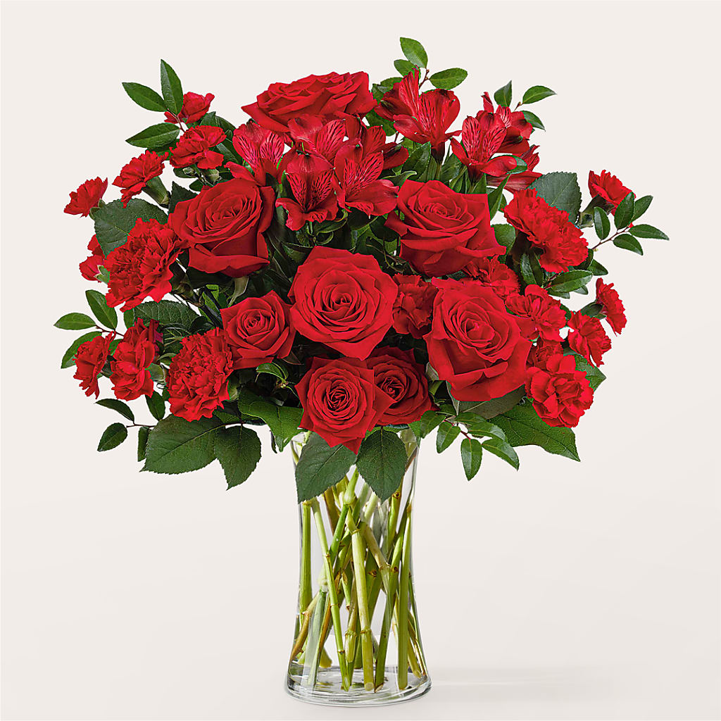 Brilliant Ruby Bouquet – Deux Gars Des Fleurs, Sorel PQ
