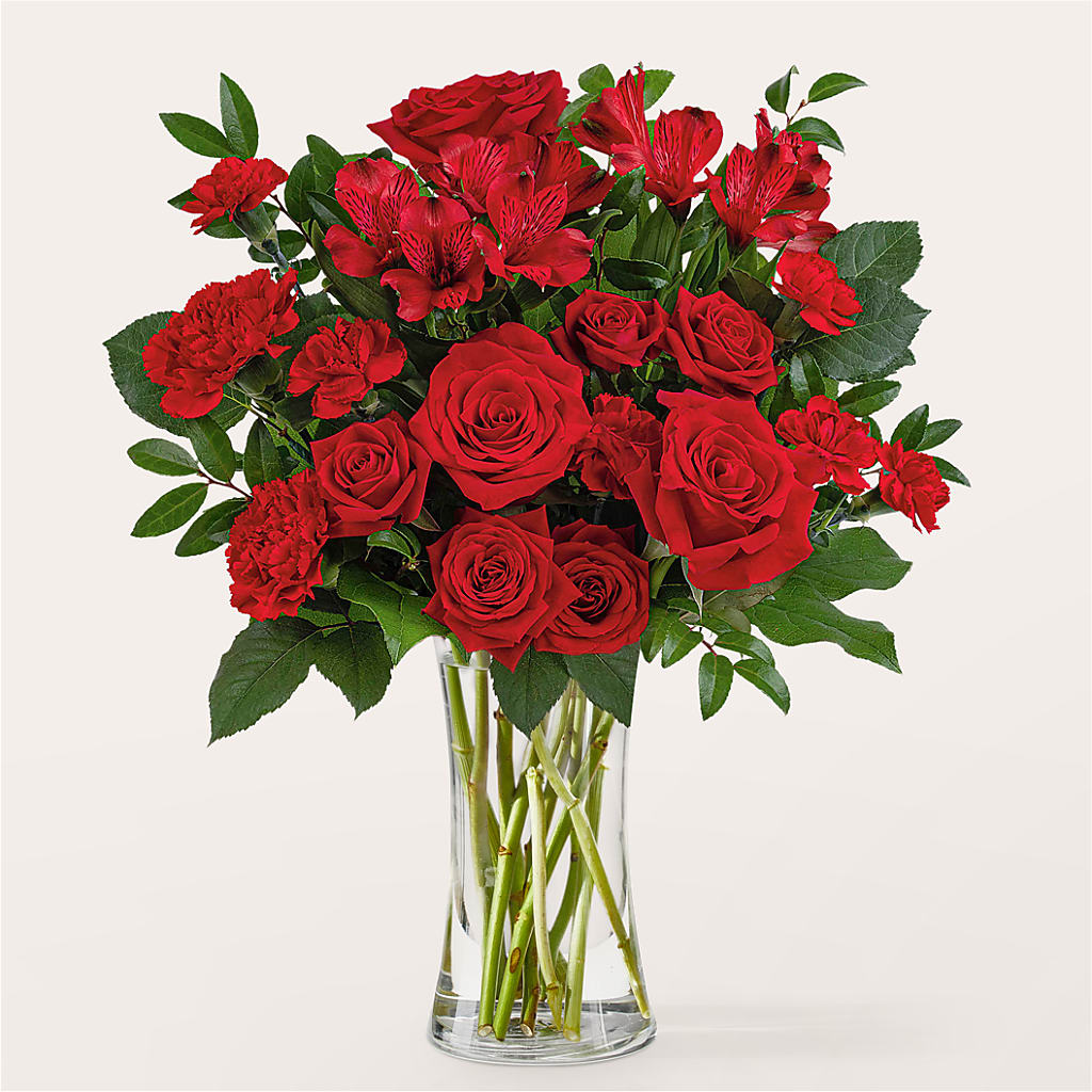 Brilliant Ruby Bouquet – Deux Gars Des Fleurs, Sorel PQ