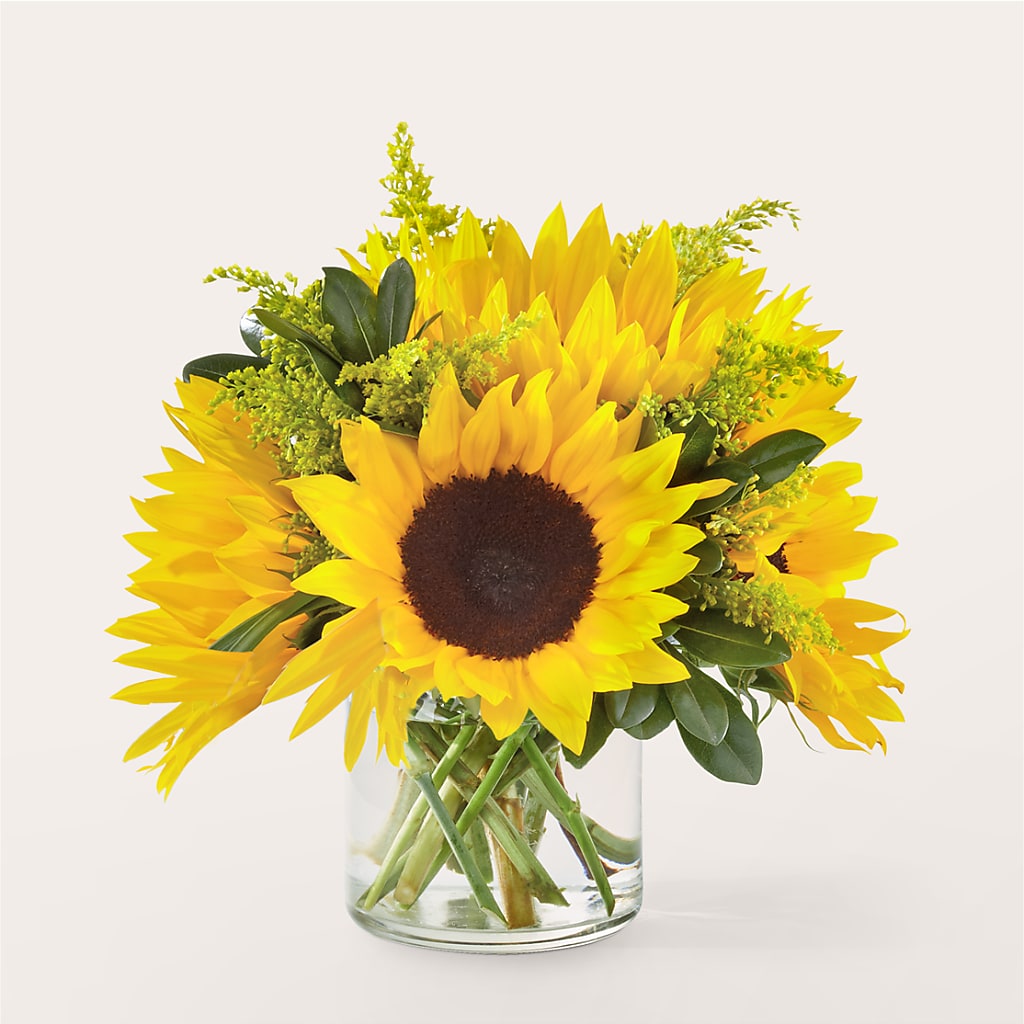 Beaming Sunflower Bouquet – Deux Gars Des Fleurs, Sorel PQ