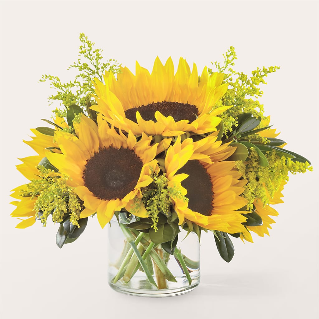 Beaming Sunflower Bouquet – Deux Gars Des Fleurs, Sorel PQ