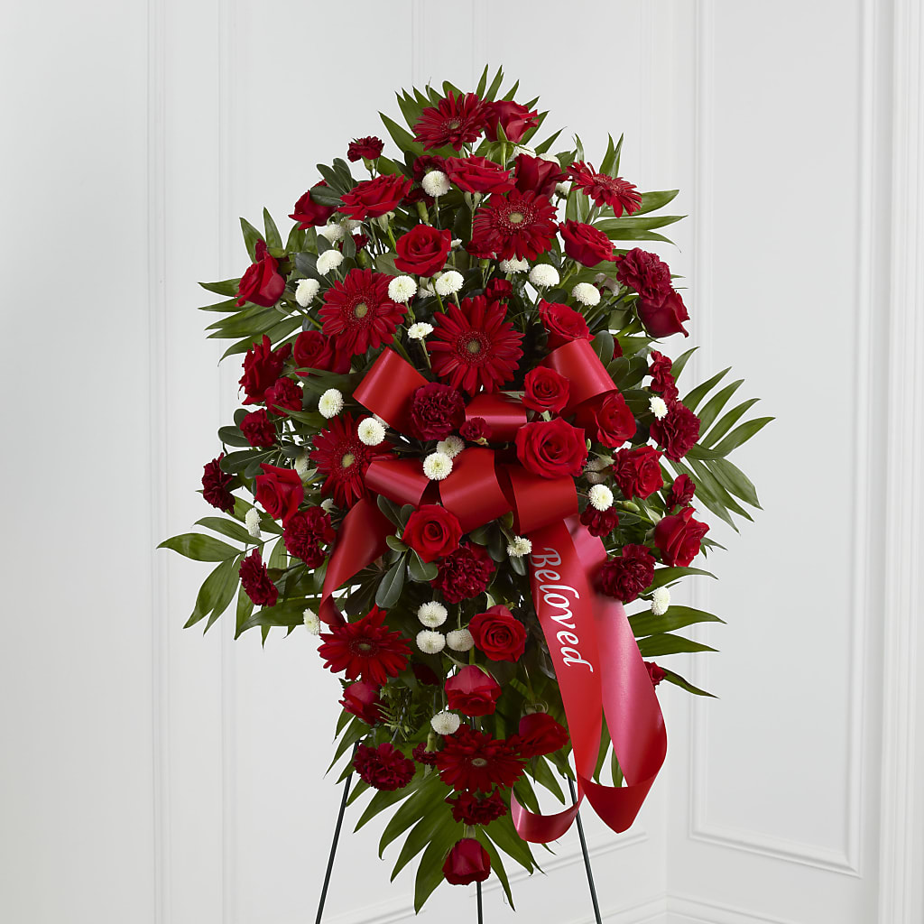 Treasured Memories Standing Spray – Deux Gars Des Fleurs, Sorel PQ
