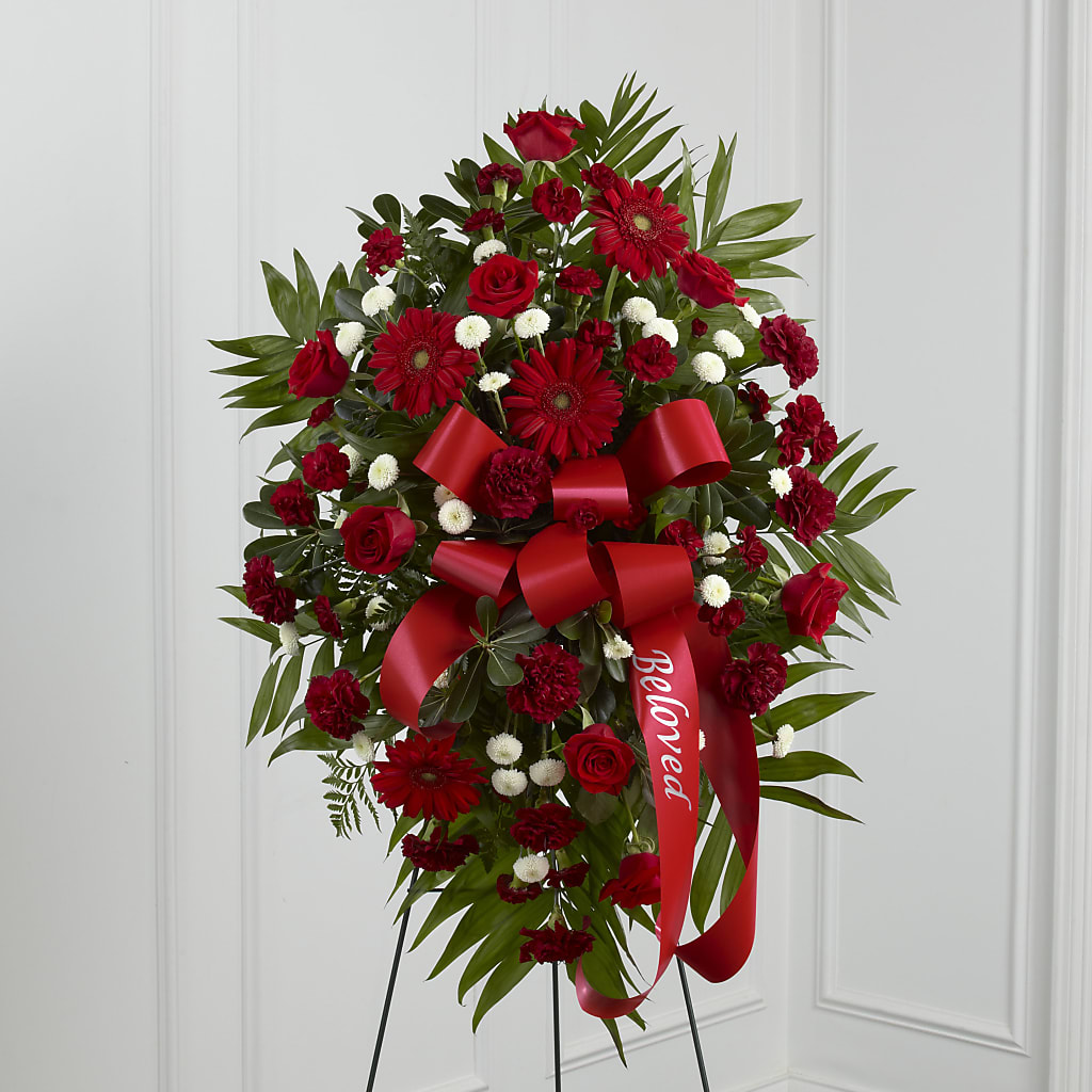 Treasured Memories Standing Spray – Deux Gars Des Fleurs, Sorel PQ