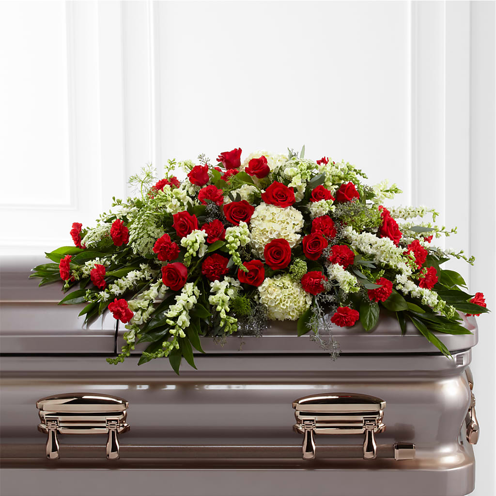 Sincerity Casket Spray – Deux Gars Des Fleurs, Sorel PQ