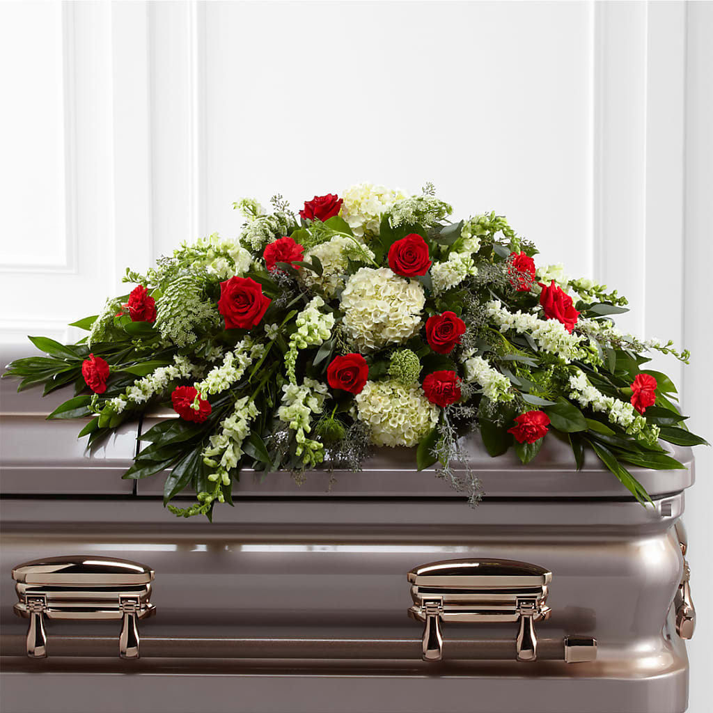 Sincerity Casket Spray – Deux Gars Des Fleurs, Sorel PQ