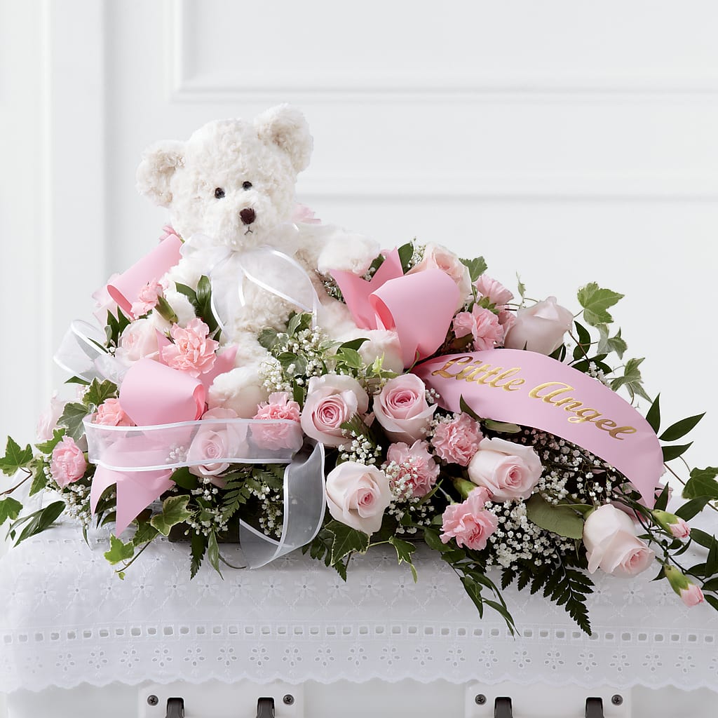 Touch of Sympathy Casket Spray – Deux Gars Des Fleurs, Sorel PQ