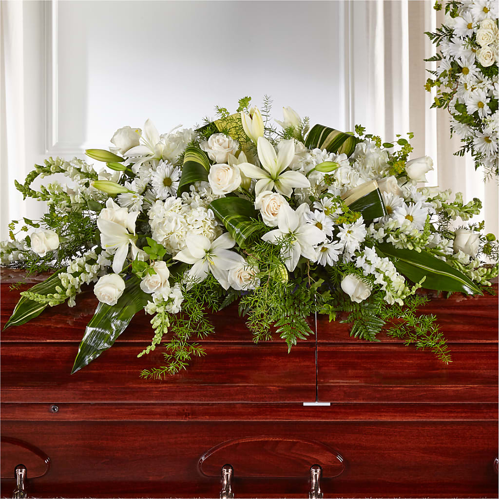 Abundance Casket Spray – Deux Gars Des Fleurs, Sorel PQ