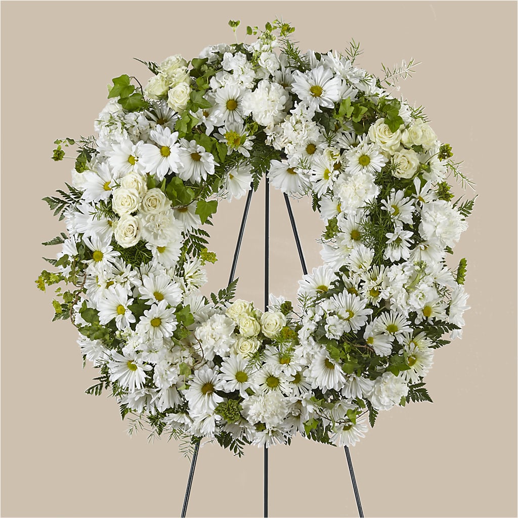 Faithful Wishes Wreath – Deux Gars Des Fleurs, Sorel PQ