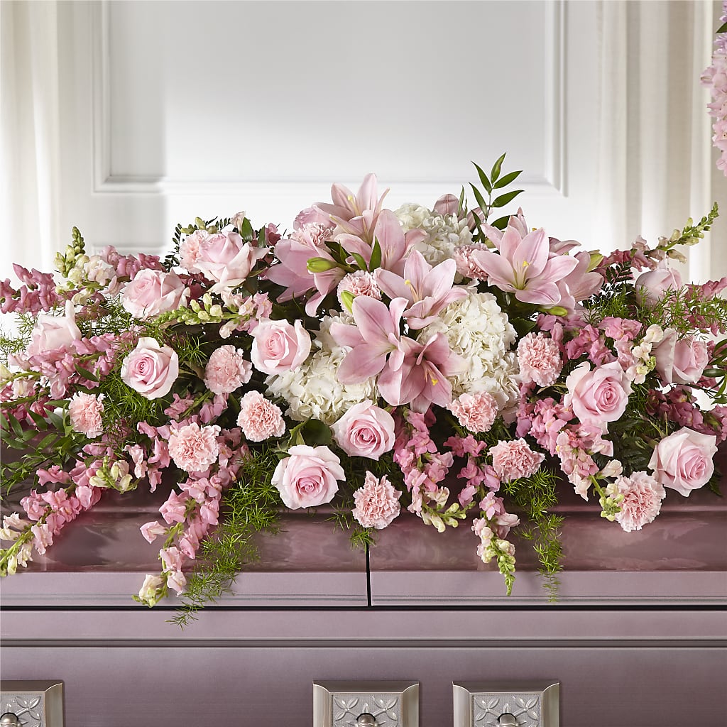 Life & Remembrance Casket Spray – Deux Gars Des Fleurs, Sorel PQ