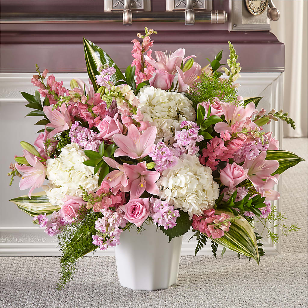 Simply Serene Floor Basket – Deux Gars Des Fleurs, Sorel PQ