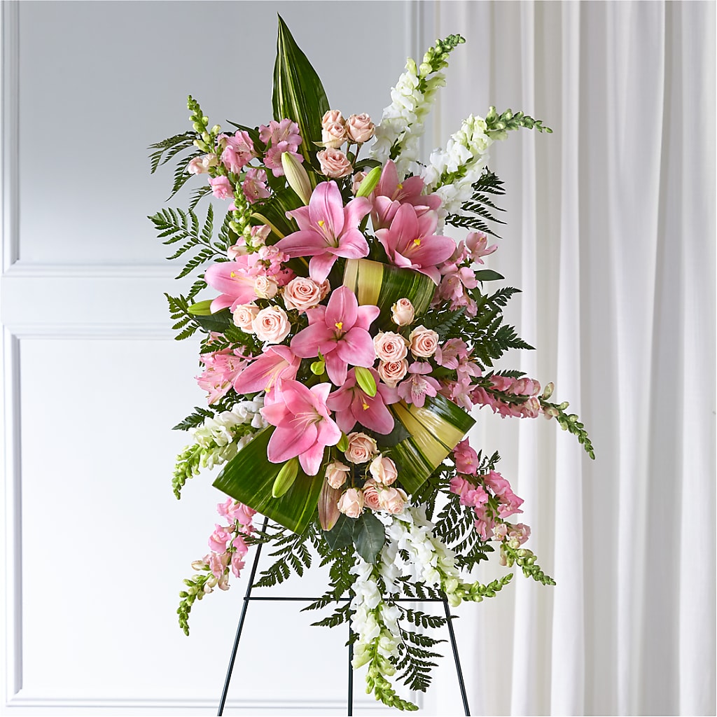 Elegant Embrace Standing Spray – Deux Gars Des Fleurs, Sorel PQ