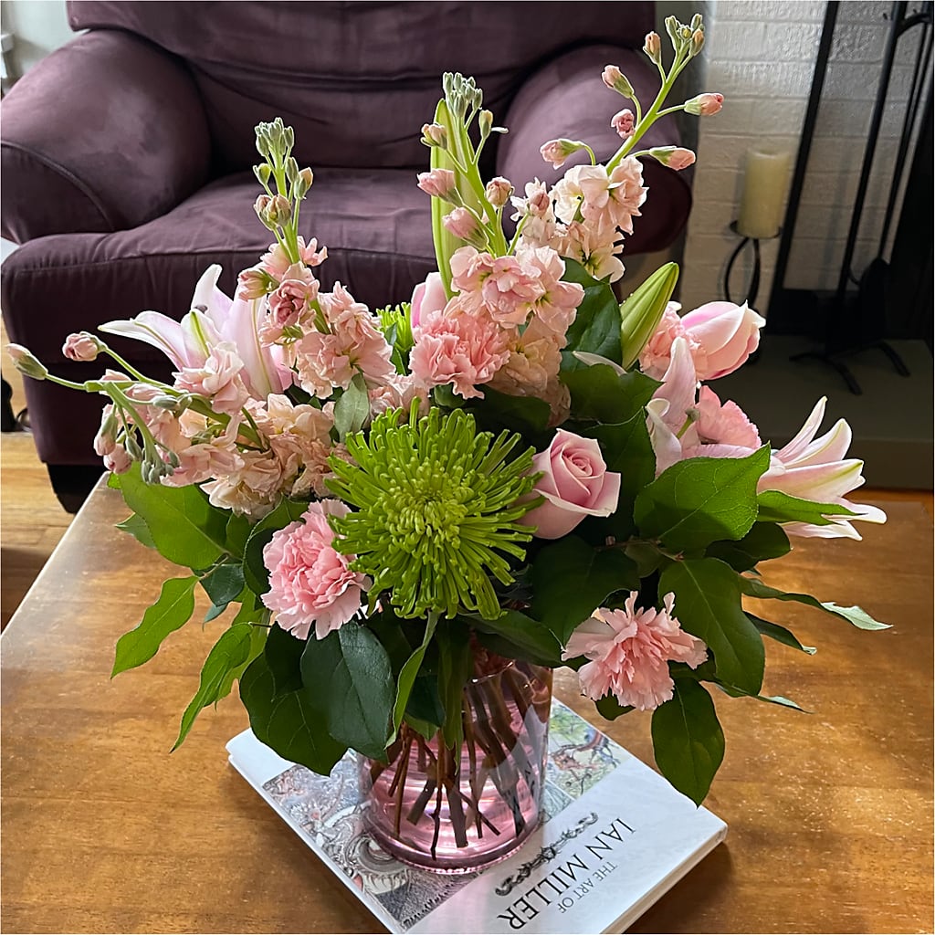 Pretty in Pink Bouquet – Deux Gars Des Fleurs, Sorel PQ
