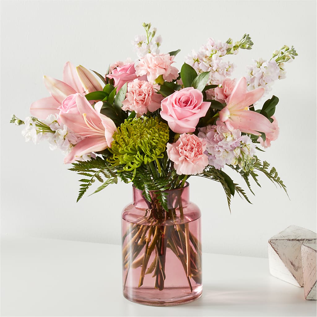 Pretty in Pink Bouquet – Deux Gars Des Fleurs, Sorel PQ