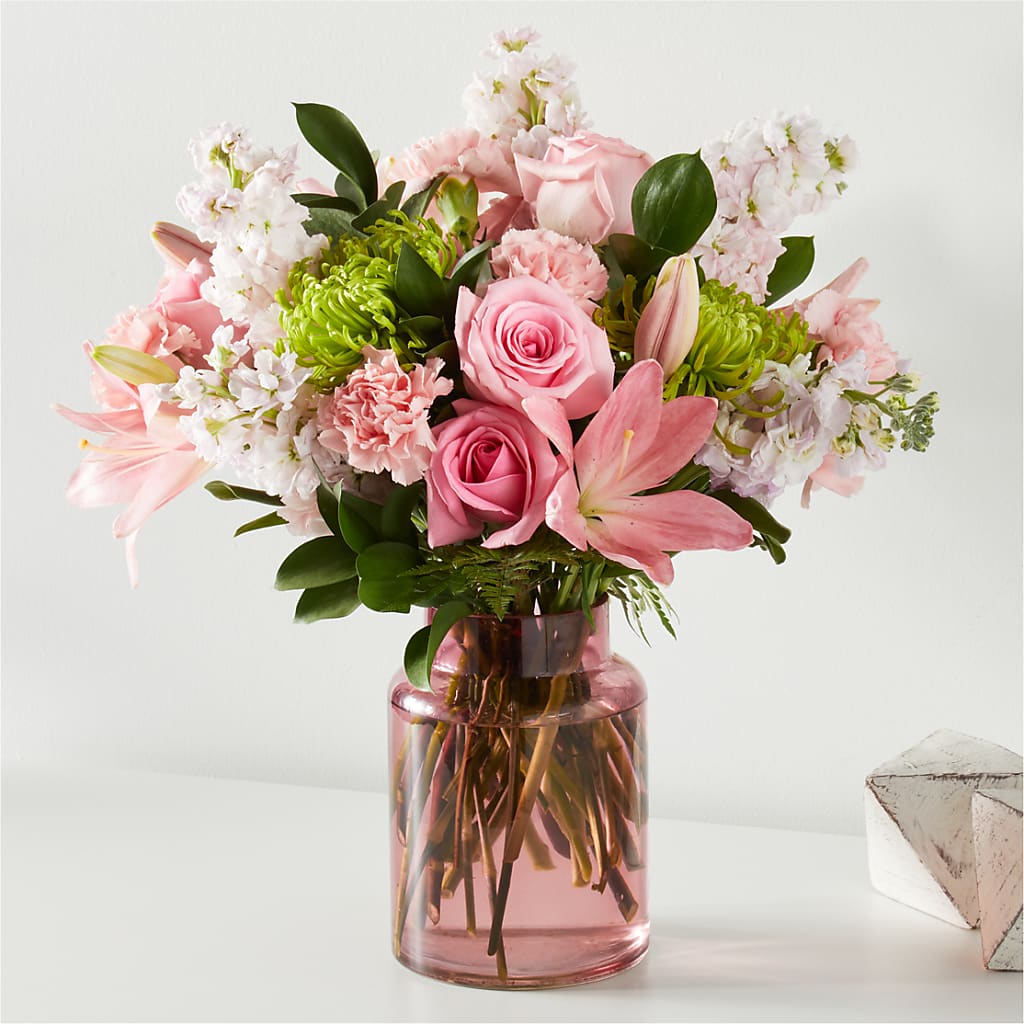 Pretty in Pink Bouquet – Deux Gars Des Fleurs, Sorel PQ