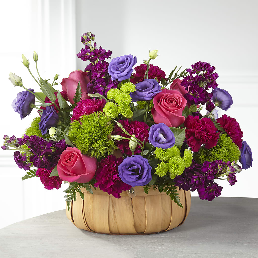 Serene Sanctuary Basket – Deux Gars Des Fleurs, Sorel PQ