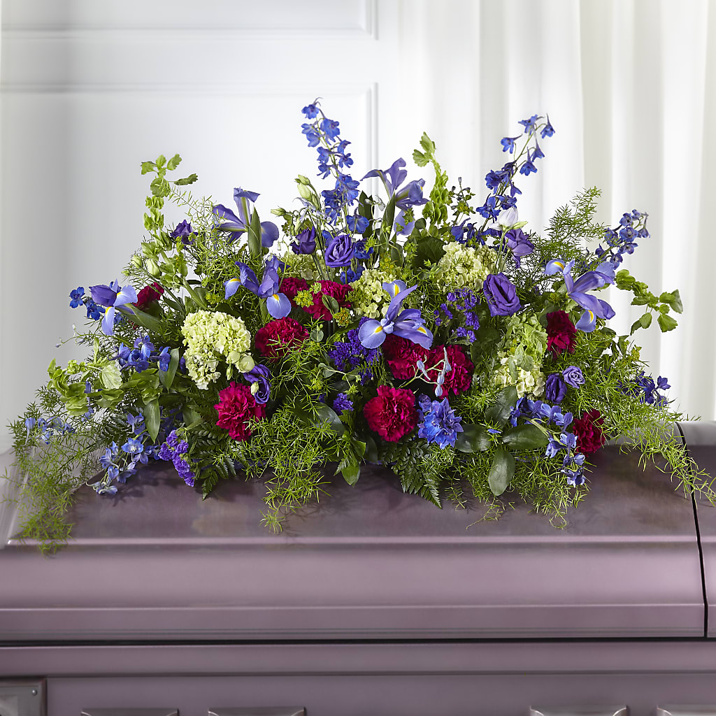 Always Treasured Casket Spray – Deux Gars Des Fleurs, Sorel PQ