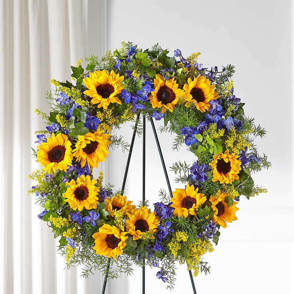 Bright Rays Wreath – Deux Gars Des Fleurs, Sorel PQ