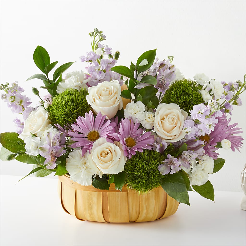 Peace & Love Basket – Deux Gars Des Fleurs, Sorel PQ