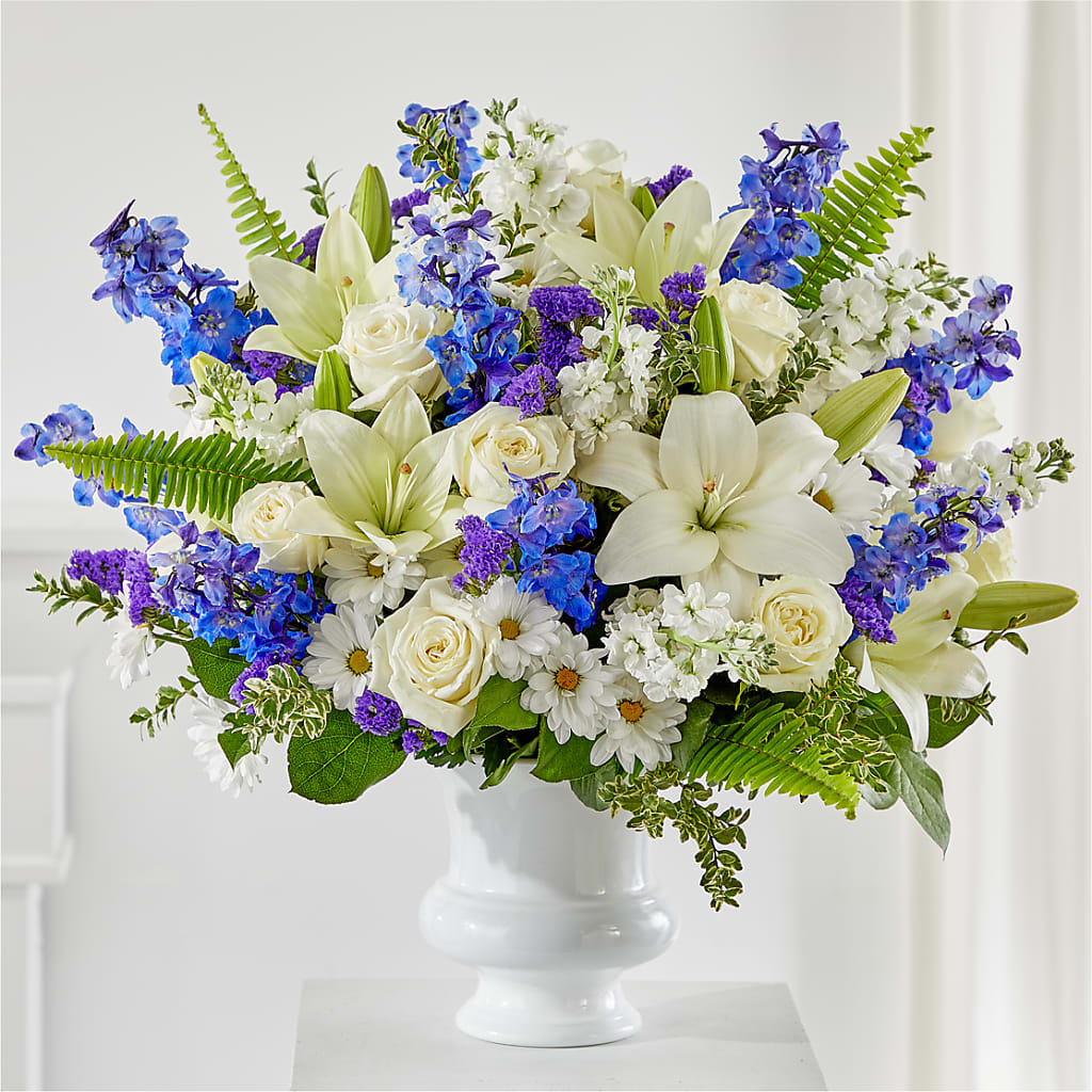 Expressions of Hope Urn Arrangement – Deux Gars Des Fleurs, Sorel PQ
