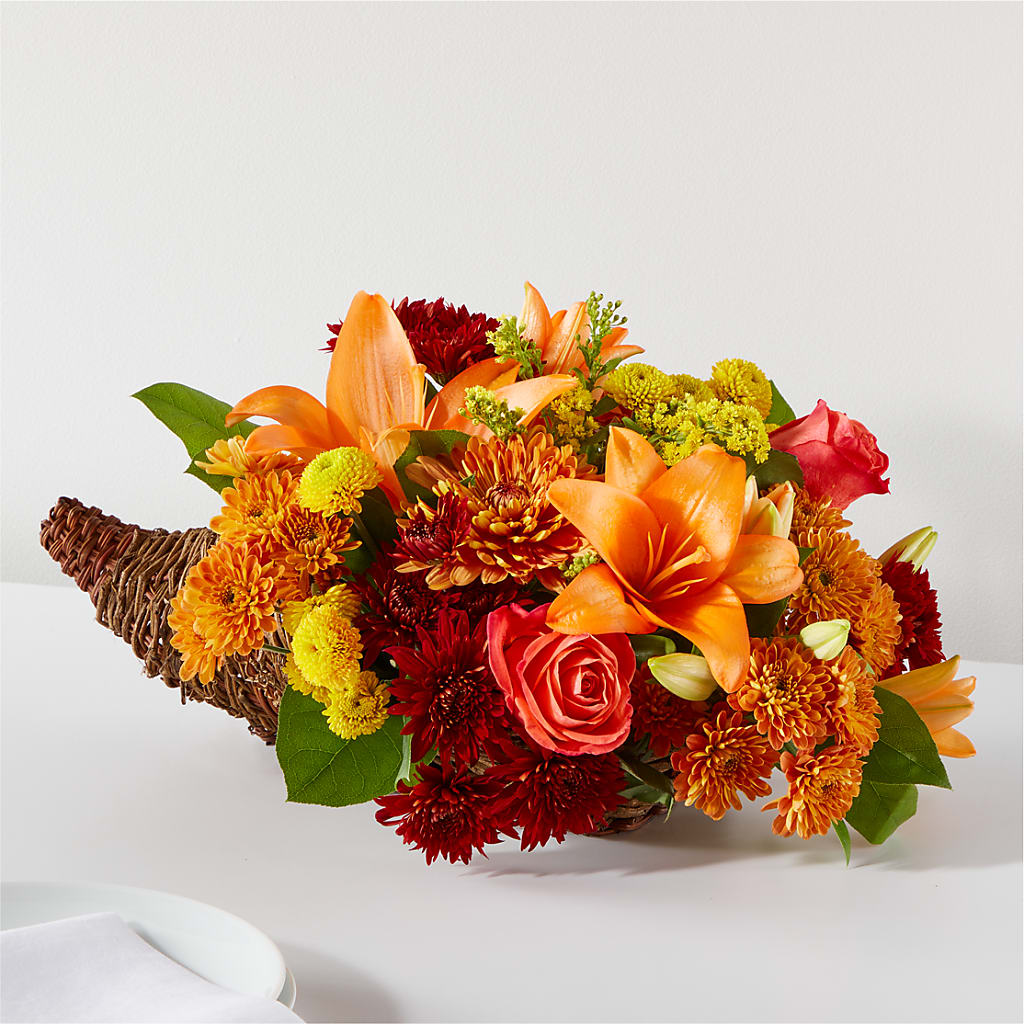 Bouquet of Blessings Cornucopia – Deux Gars Des Fleurs, Sorel PQ