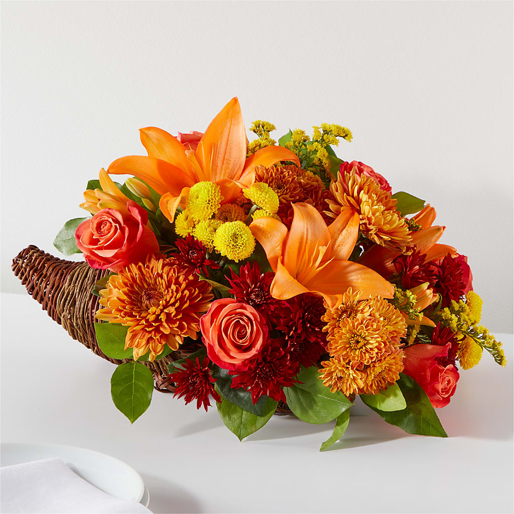 Bouquet of Blessings Cornucopia – Deux Gars Des Fleurs, Sorel PQ