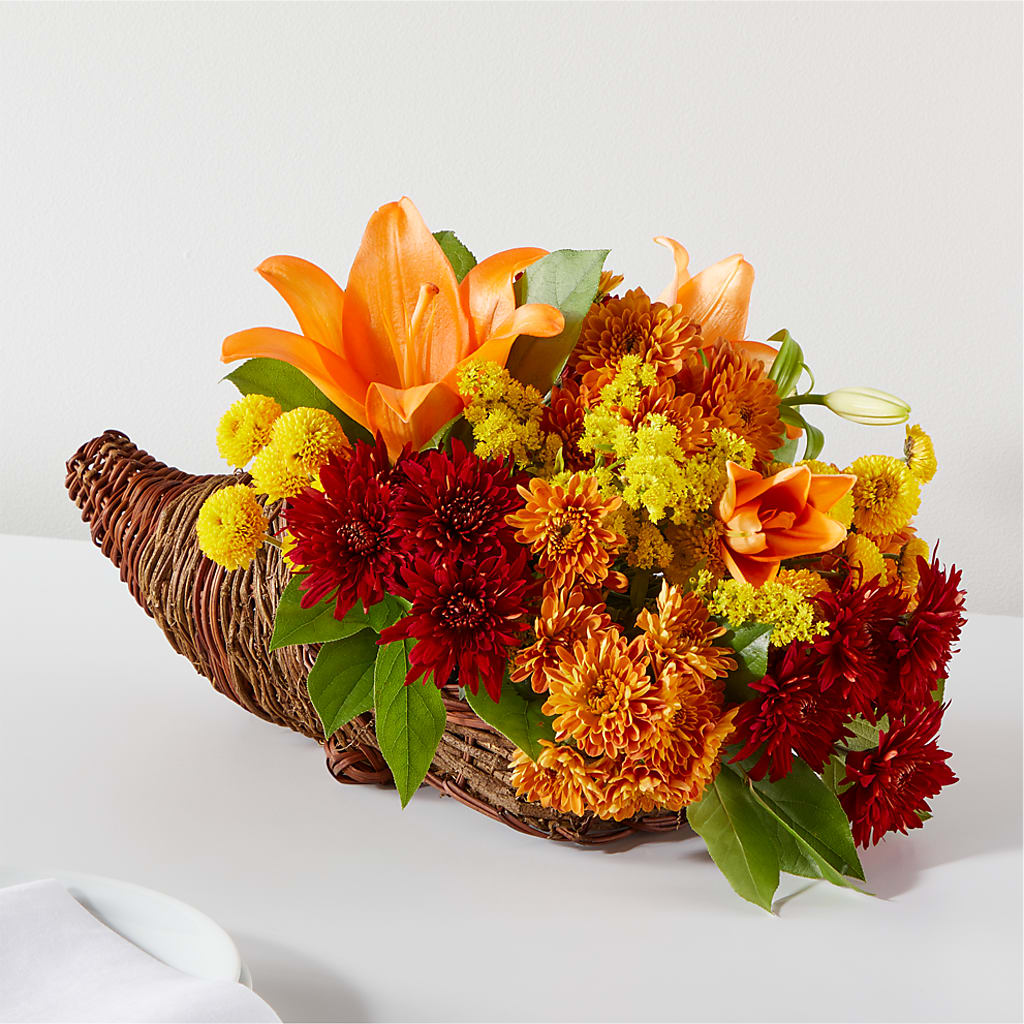 Bouquet of Blessings Cornucopia – Deux Gars Des Fleurs, Sorel PQ