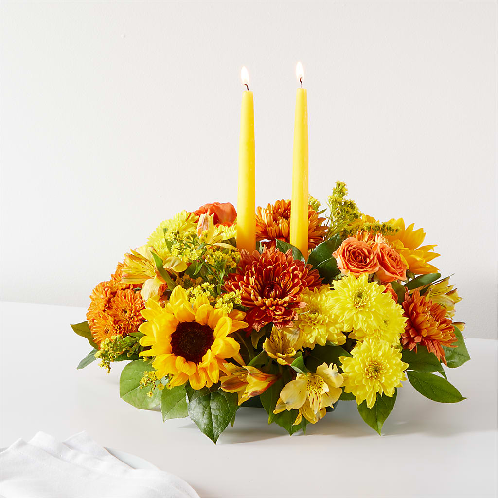 Autumn Harmony Centerpiece – Deux Gars Des Fleurs, Sorel PQ