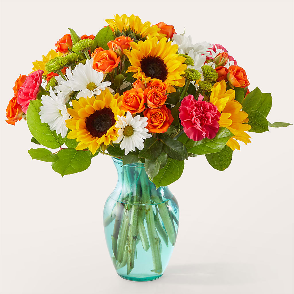 Sun-drenched Blooms Bouquet – Deux Gars Des Fleurs, Sorel PQ