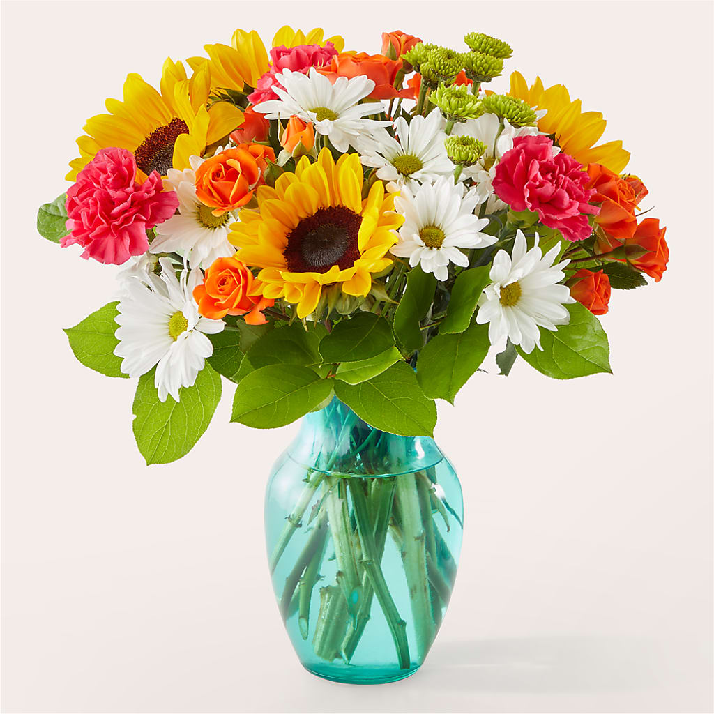 Sun-drenched Blooms Bouquet – Deux Gars Des Fleurs, Sorel PQ