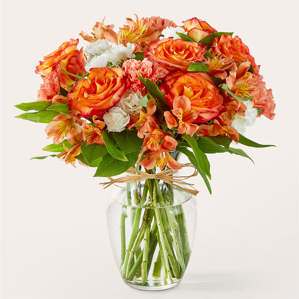 Apricot Glow Bouquet – Deux Gars Des Fleurs, Sorel PQ