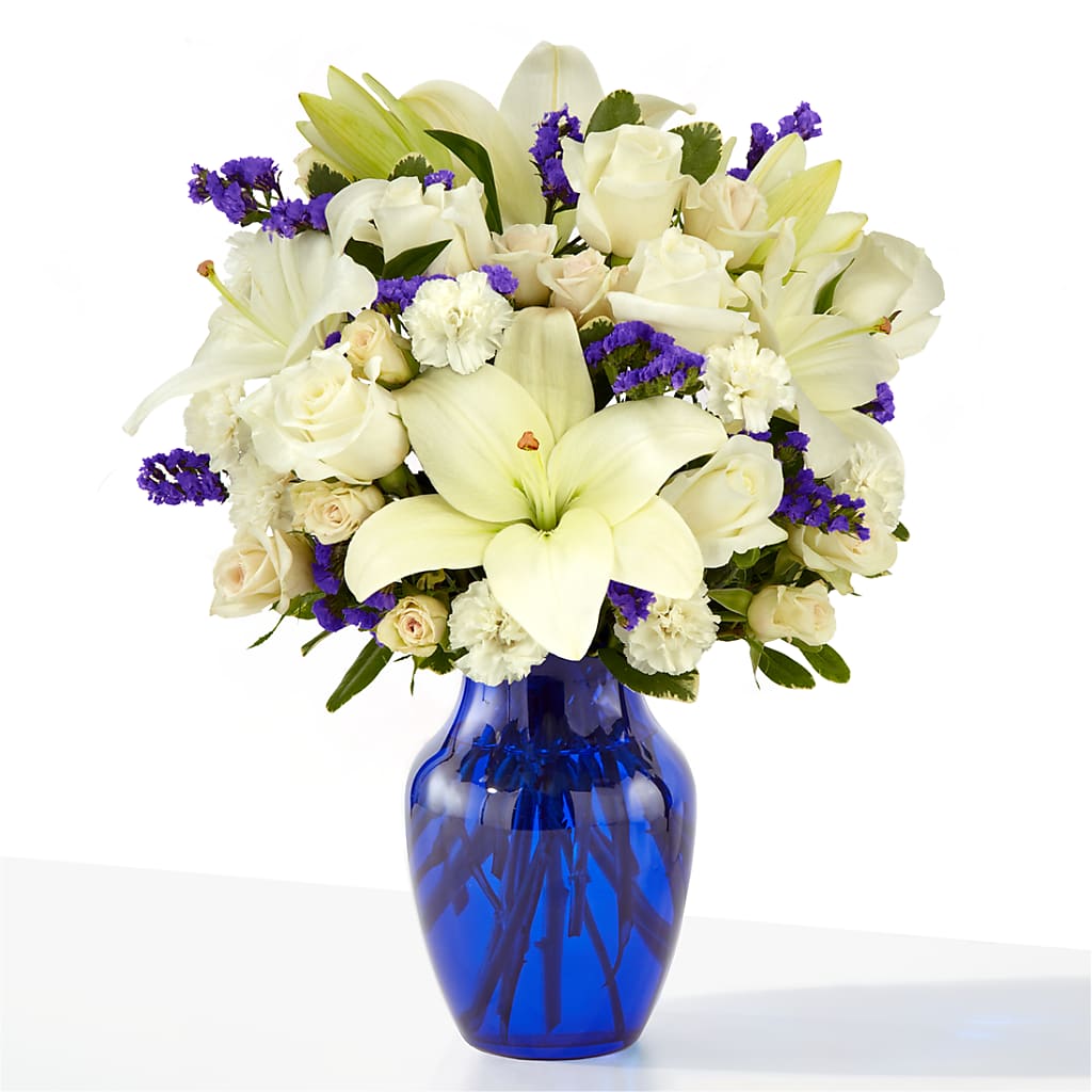 Sapphire Rush Bouquet – Deux Gars Des Fleurs, Sorel PQ