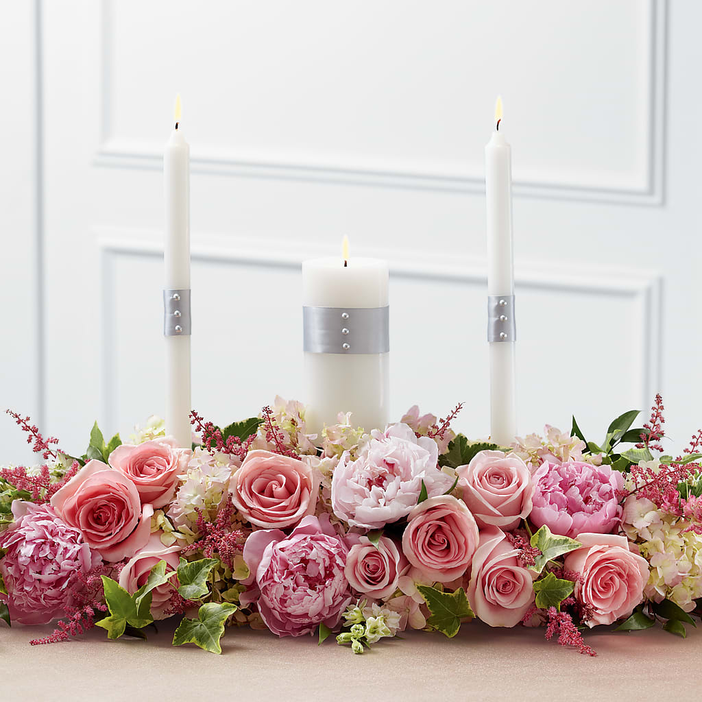Worldwide Romance Unity Candle Arrangement – Deux Gars Des Fleurs, Sorel PQ