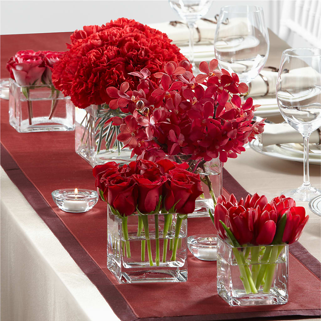 Modern Grace Centerpiece – Deux Gars Des Fleurs, Sorel PQ