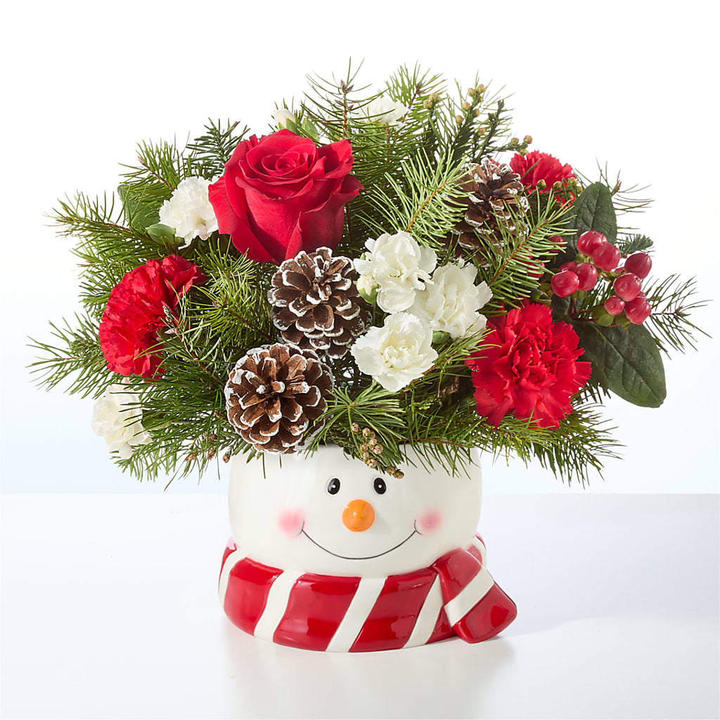 Jolly Snowman Bouquet –  Deux Gars Des Fleurs, Sorel PQ