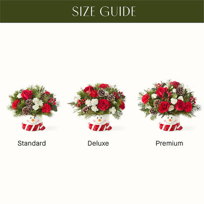 Jolly Snowman Bouquet –  Deux Gars Des Fleurs, Sorel PQ