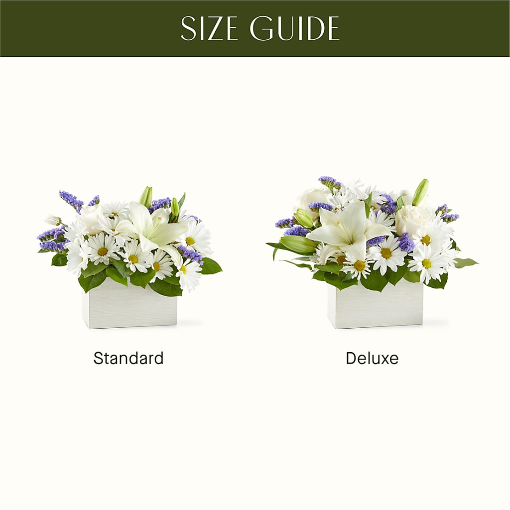 Beyond Blue Box Bouquet –  Deux Gars Des Fleurs, Sorel PQ