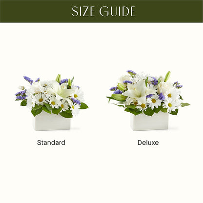 Beyond Blue Box Bouquet –  Deux Gars Des Fleurs, Sorel PQ