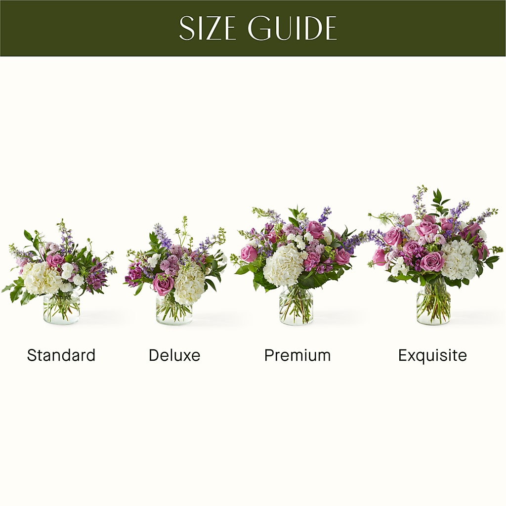 Violet Caress Bouquet –  Deux Gars Des Fleurs, Sorel PQ