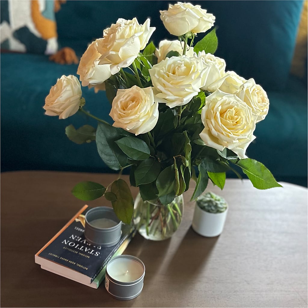 Long Stem Yellow Rose Bouquet –  Deux Gars Des Fleurs, Sorel PQ