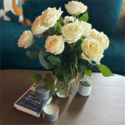 Long Stem Yellow Rose Bouquet –  Deux Gars Des Fleurs, Sorel PQ