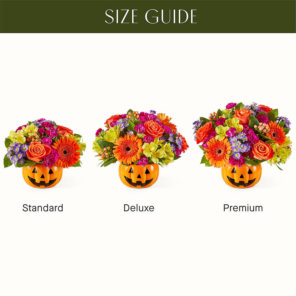 Tricks & Treats Pumpkin –  Deux Gars Des Fleurs, Sorel PQ