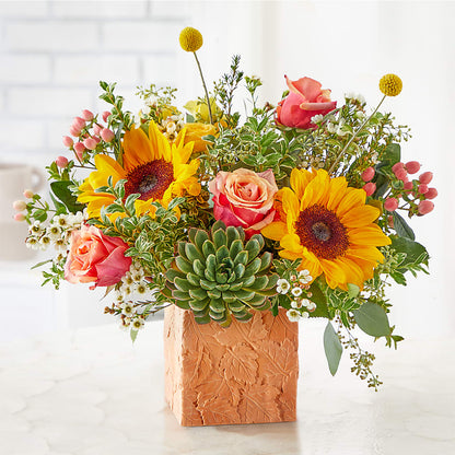 Sunflower Season Bouquet –  Deux Gars Des Fleurs, Sorel PQ