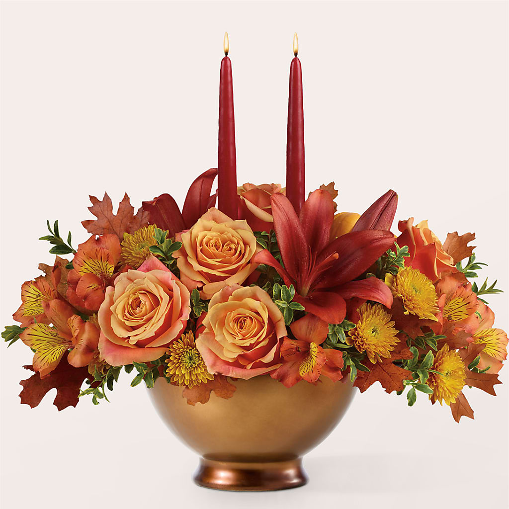 Harvest Table Centerpiece –  Deux Gars Des Fleurs, Sorel PQ